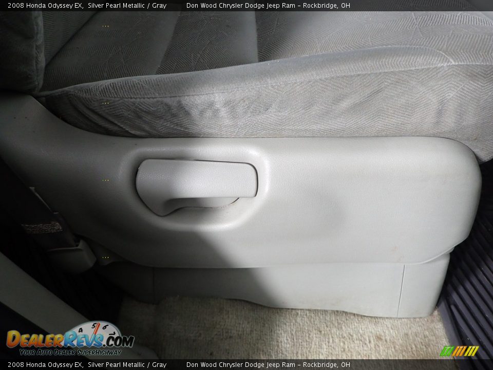 2008 Honda Odyssey EX Silver Pearl Metallic / Gray Photo #25