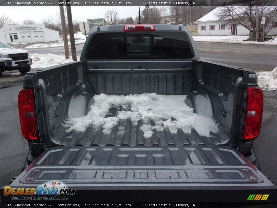 2022 Chevrolet Colorado Z71 Crew Cab 4x4 Satin Steel Metallic / Jet Black Photo #9