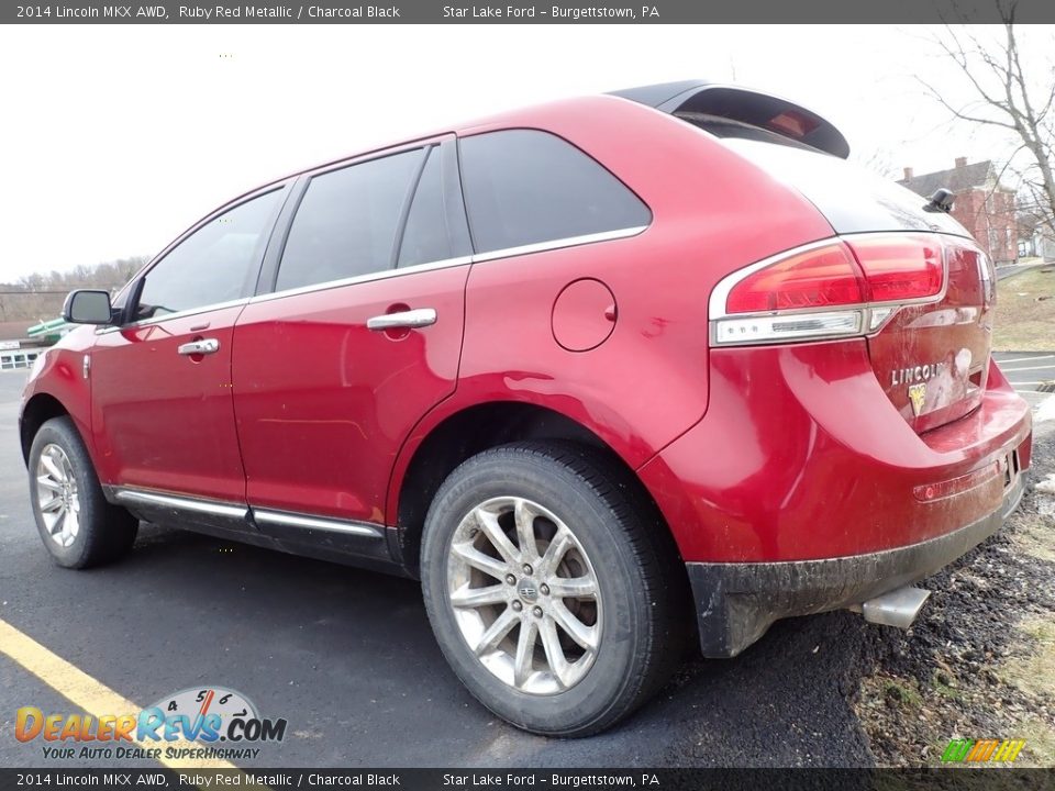 Ruby Red Metallic 2014 Lincoln MKX AWD Photo #2