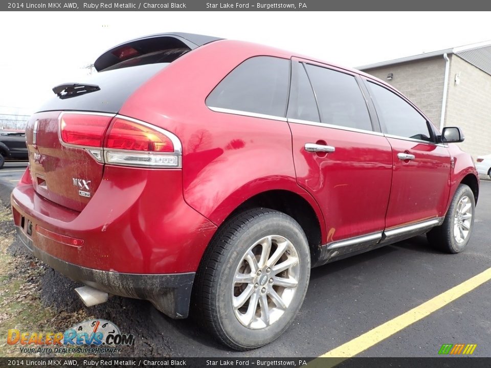 Ruby Red Metallic 2014 Lincoln MKX AWD Photo #3