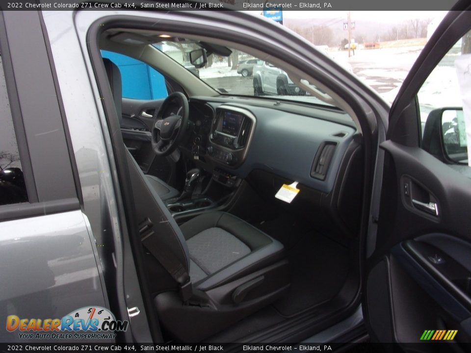 2022 Chevrolet Colorado Z71 Crew Cab 4x4 Satin Steel Metallic / Jet Black Photo #18