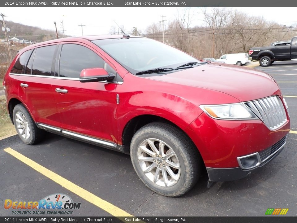 Ruby Red Metallic 2014 Lincoln MKX AWD Photo #4