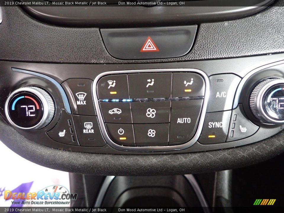 2019 Chevrolet Malibu LT Mosaic Black Metallic / Jet Black Photo #4