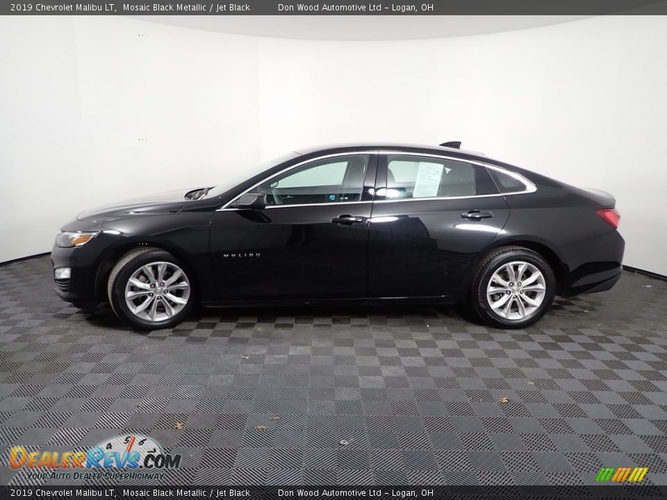 2019 Chevrolet Malibu LT Mosaic Black Metallic / Jet Black Photo #7