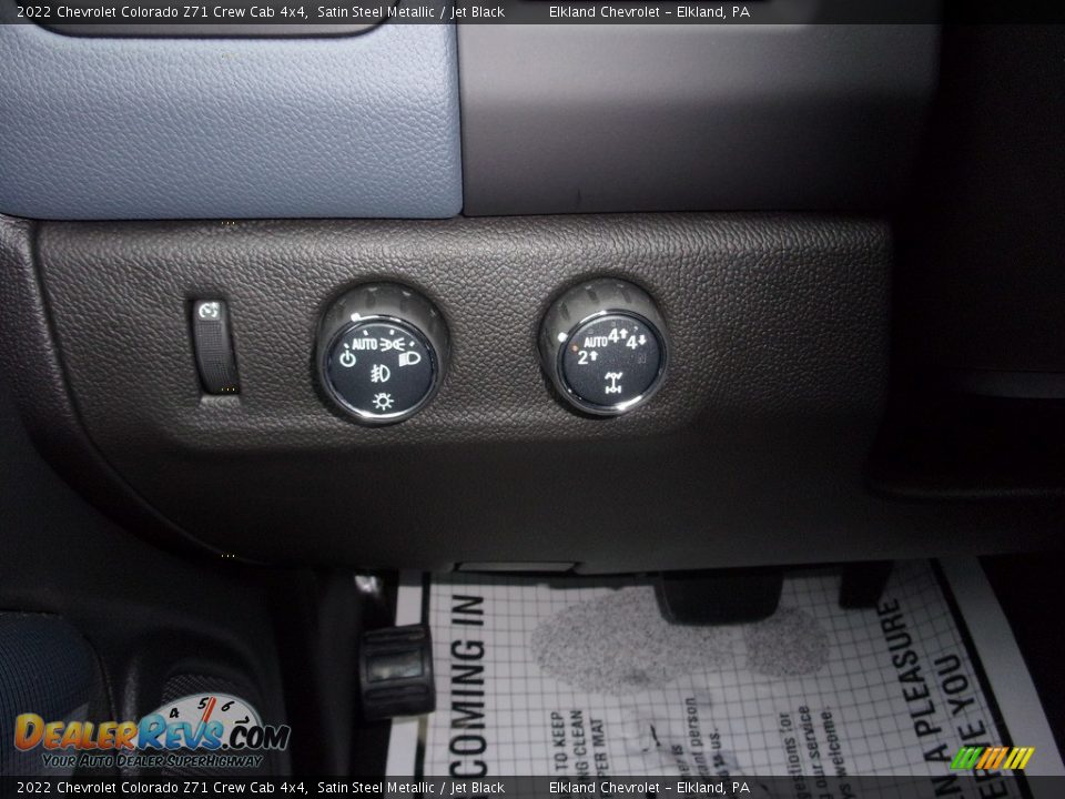 2022 Chevrolet Colorado Z71 Crew Cab 4x4 Satin Steel Metallic / Jet Black Photo #28