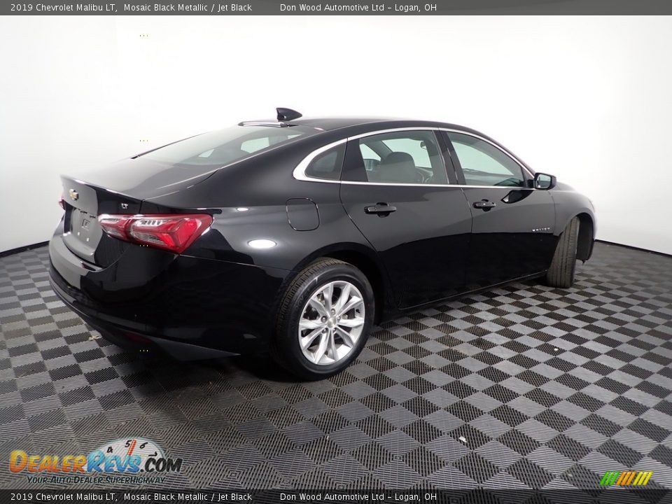 2019 Chevrolet Malibu LT Mosaic Black Metallic / Jet Black Photo #12