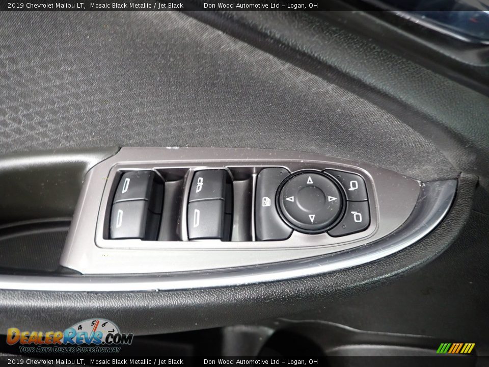 2019 Chevrolet Malibu LT Mosaic Black Metallic / Jet Black Photo #14