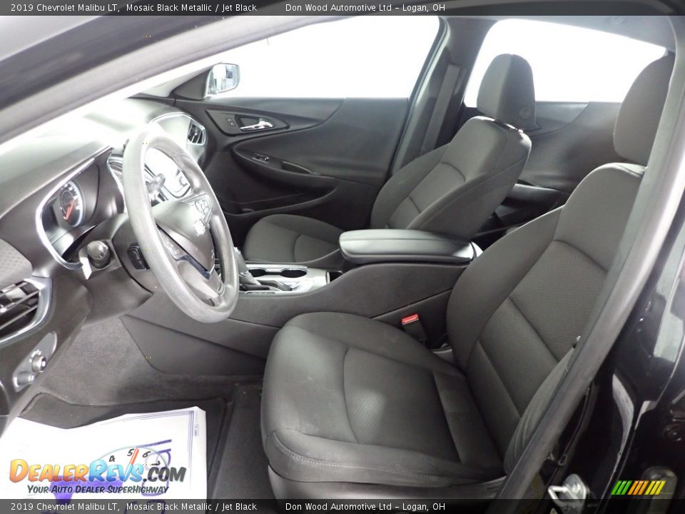 2019 Chevrolet Malibu LT Mosaic Black Metallic / Jet Black Photo #16