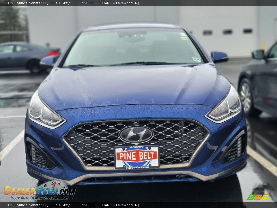 2019 Hyundai Sonata SEL Blue / Gray Photo #2