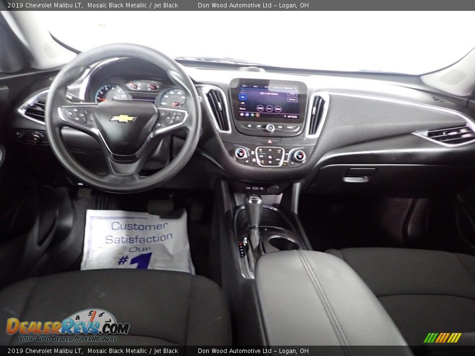 2019 Chevrolet Malibu LT Mosaic Black Metallic / Jet Black Photo #25