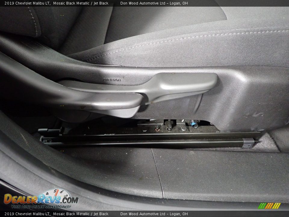 2019 Chevrolet Malibu LT Mosaic Black Metallic / Jet Black Photo #28