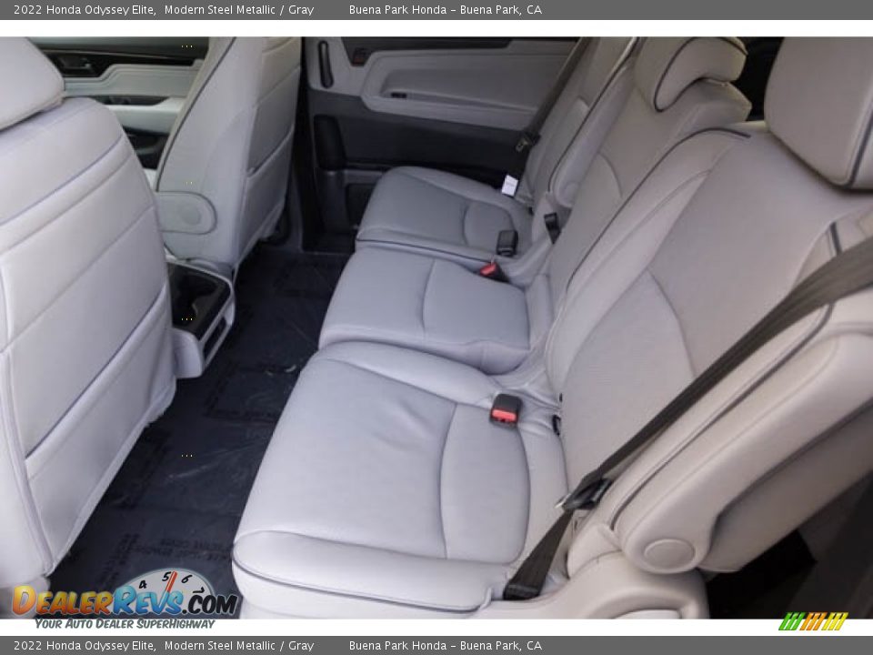 2022 Honda Odyssey Elite Modern Steel Metallic / Gray Photo #14