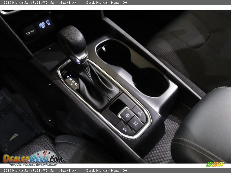 2019 Hyundai Santa Fe SE AWD Stormy Sea / Black Photo #13