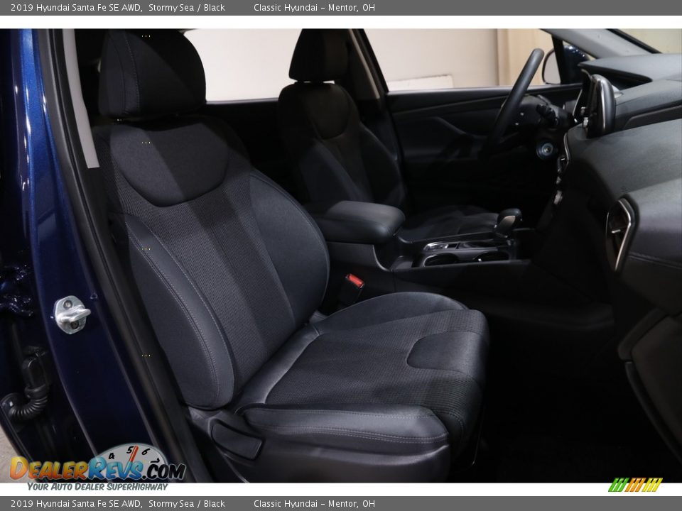 2019 Hyundai Santa Fe SE AWD Stormy Sea / Black Photo #14