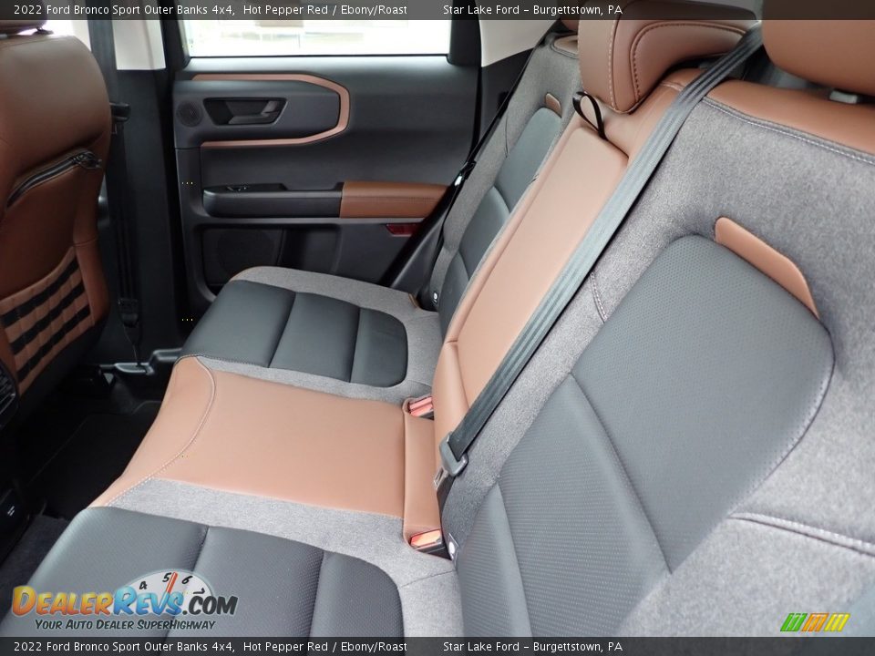 Rear Seat of 2022 Ford Bronco Sport Outer Banks 4x4 Photo #11