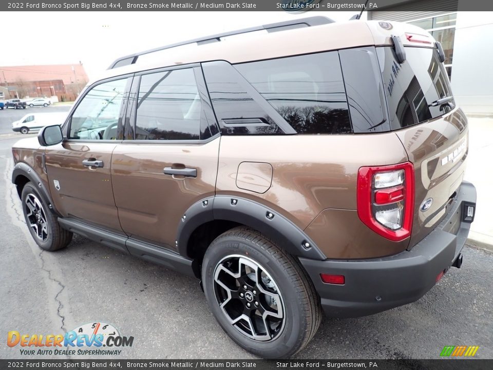 2022 Ford Bronco Sport Big Bend 4x4 Bronze Smoke Metallic / Medium Dark Slate Photo #3