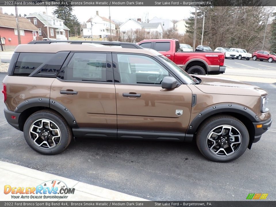 Bronze Smoke Metallic 2022 Ford Bronco Sport Big Bend 4x4 Photo #7