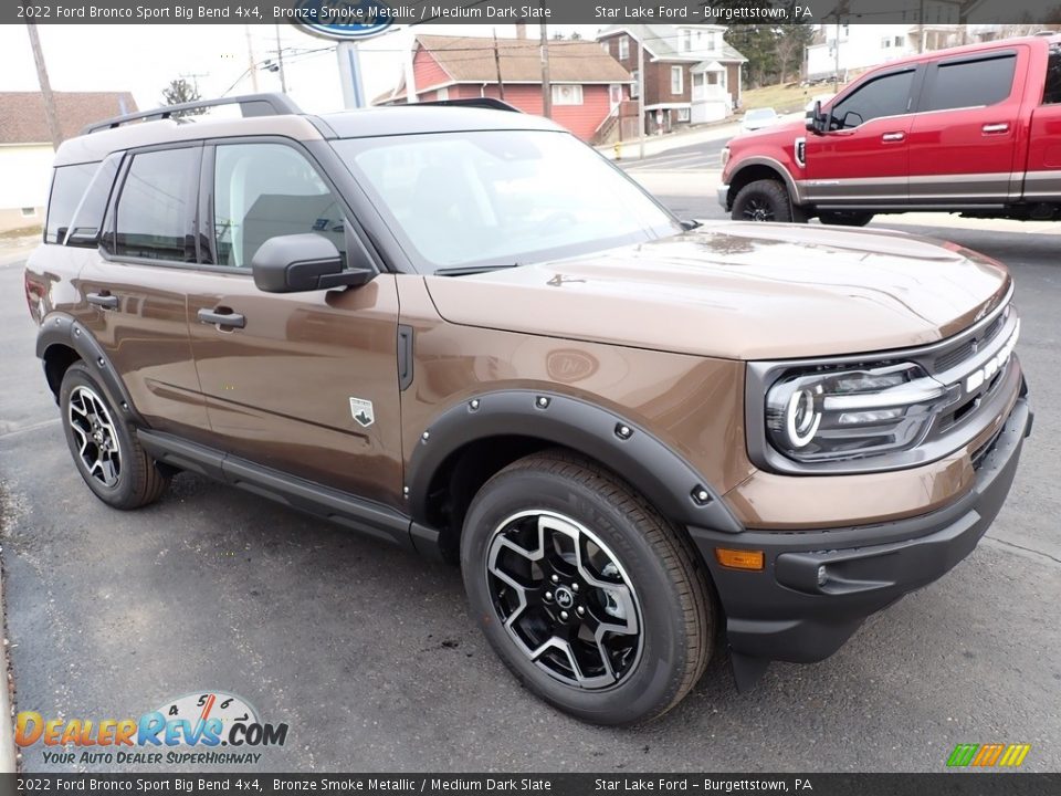 Front 3/4 View of 2022 Ford Bronco Sport Big Bend 4x4 Photo #8