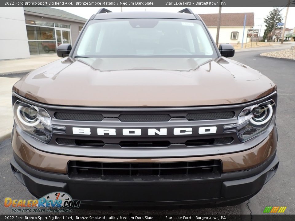 2022 Ford Bronco Sport Big Bend 4x4 Bronze Smoke Metallic / Medium Dark Slate Photo #9