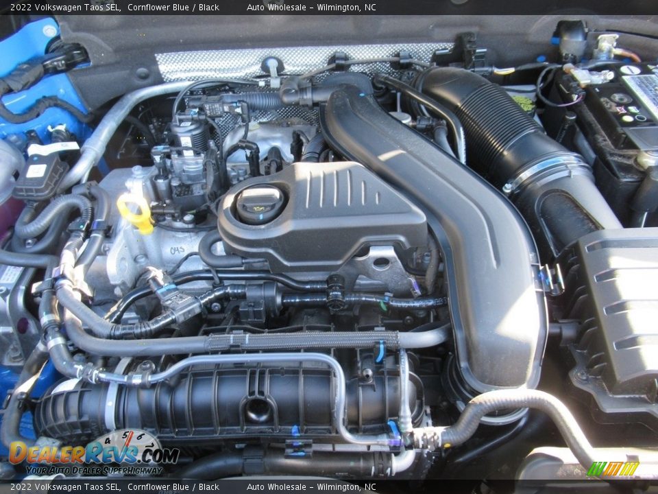 2022 Volkswagen Taos SEL 1.5 Liter Turbocharged DOHC 16-Valve VVT 4 Cylinder Engine Photo #6