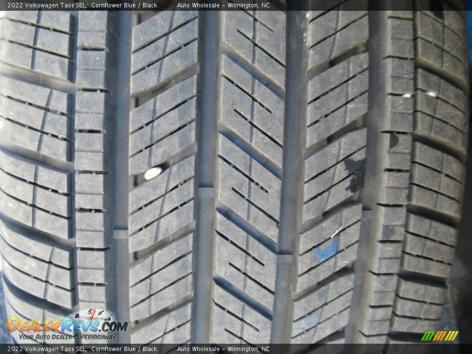 2022 Volkswagen Taos SEL Cornflower Blue / Black Photo #9
