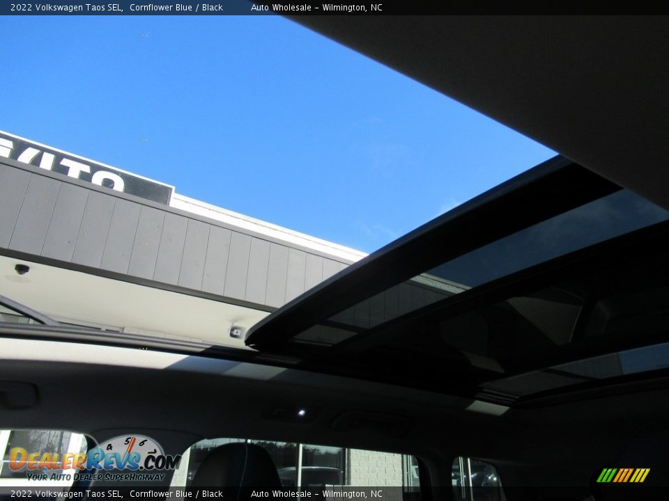 2022 Volkswagen Taos SEL Cornflower Blue / Black Photo #11