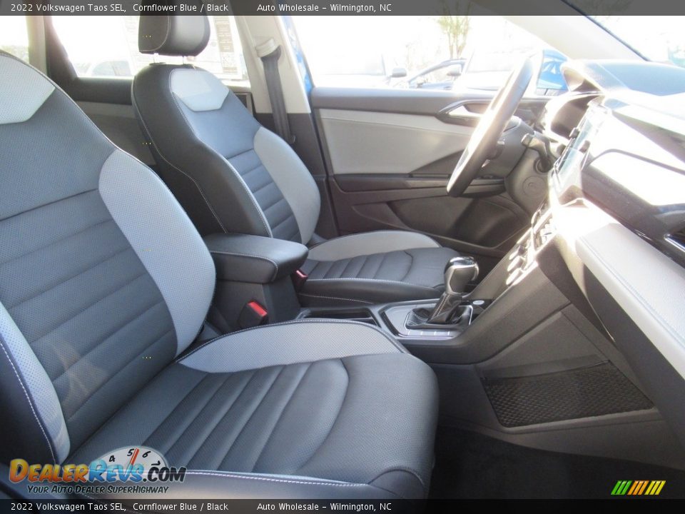2022 Volkswagen Taos SEL Cornflower Blue / Black Photo #13