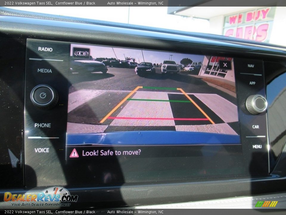2022 Volkswagen Taos SEL Cornflower Blue / Black Photo #18
