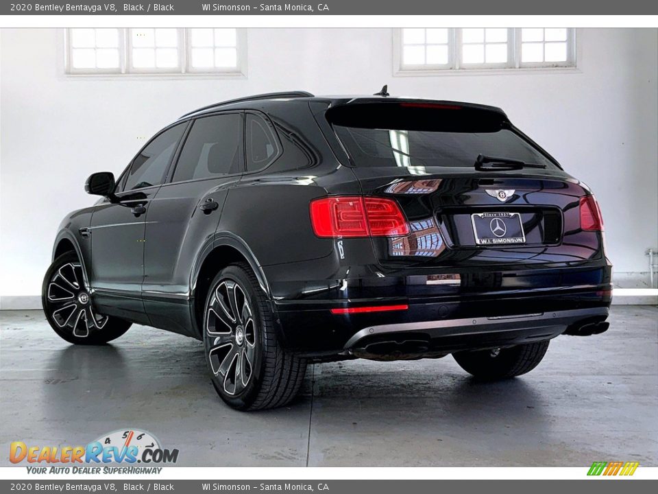 2020 Bentley Bentayga V8 Black / Black Photo #9