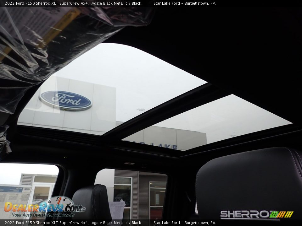 2022 Ford F150 Sherrod XLT SuperCrew 4x4 Agate Black Metallic / Black Photo #16