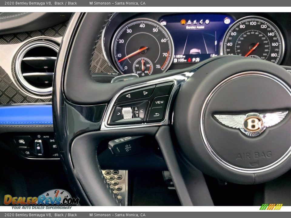 2020 Bentley Bentayga V8 Steering Wheel Photo #20