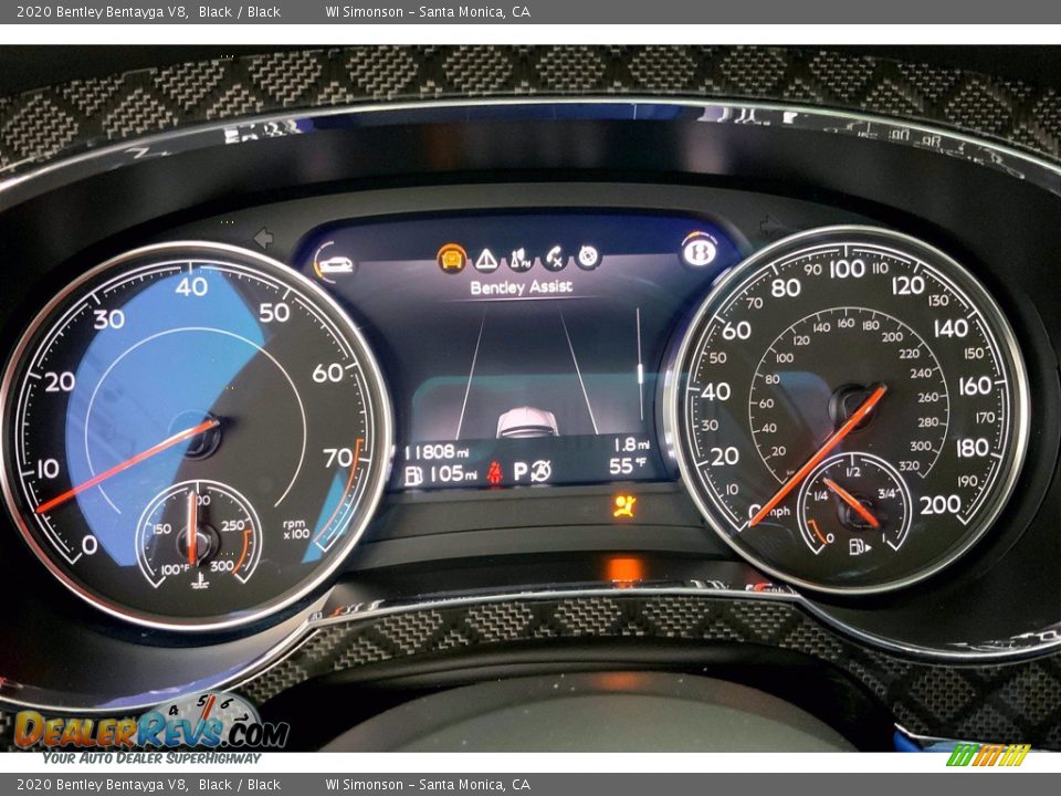 2020 Bentley Bentayga V8 Gauges Photo #22