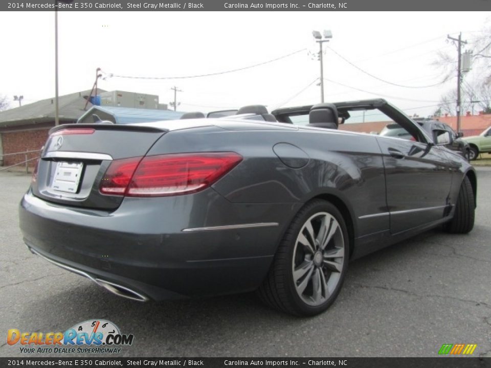 Steel Gray Metallic 2014 Mercedes-Benz E 350 Cabriolet Photo #10