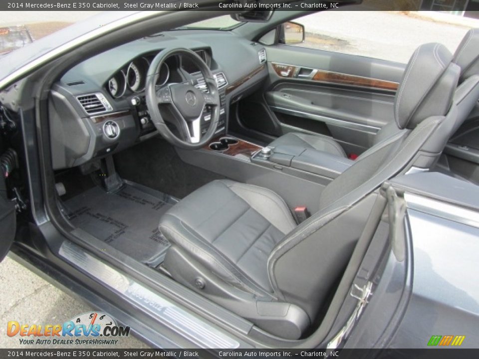 Black Interior - 2014 Mercedes-Benz E 350 Cabriolet Photo #20