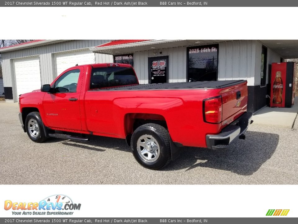 2017 Chevrolet Silverado 1500 WT Regular Cab Red Hot / Dark Ash/Jet Black Photo #2