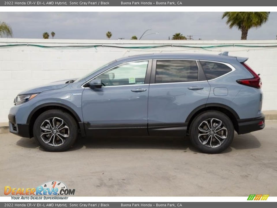 Sonic Gray Pearl 2022 Honda CR-V EX-L AWD Hybrid Photo #4