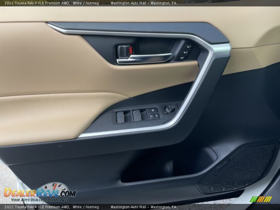Door Panel of 2022 Toyota RAV4 XLE Premium AWD Photo #20
