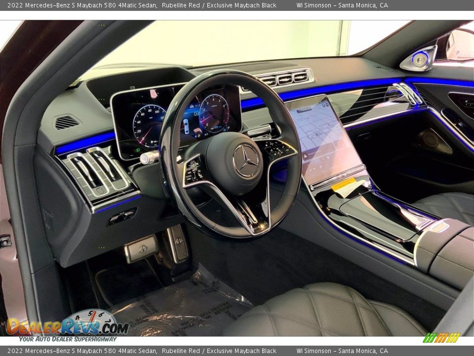 Controls of 2022 Mercedes-Benz S Maybach 580 4Matic Sedan Photo #4