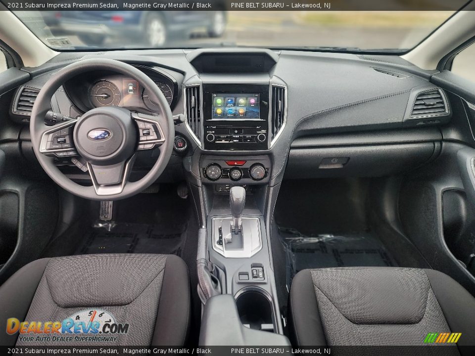 2021 Subaru Impreza Premium Sedan Magnetite Gray Metallic / Black Photo #6