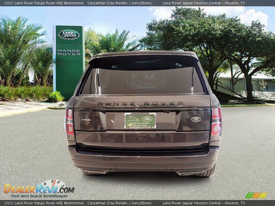 2022 Land Rover Range Rover HSE Westminster Carpathian Gray Metallic / Ivory/Ebony Photo #7