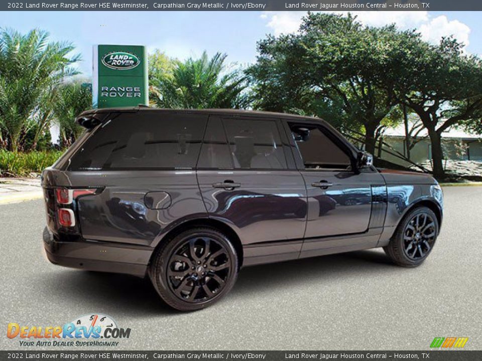 2022 Land Rover Range Rover HSE Westminster Carpathian Gray Metallic / Ivory/Ebony Photo #11