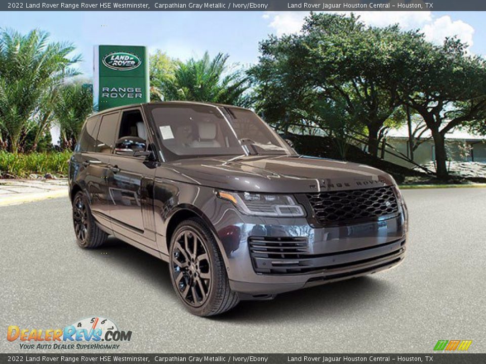 2022 Land Rover Range Rover HSE Westminster Carpathian Gray Metallic / Ivory/Ebony Photo #12