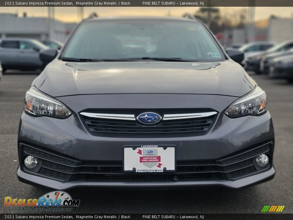 2021 Subaru Impreza Premium Sedan Magnetite Gray Metallic / Black Photo #15