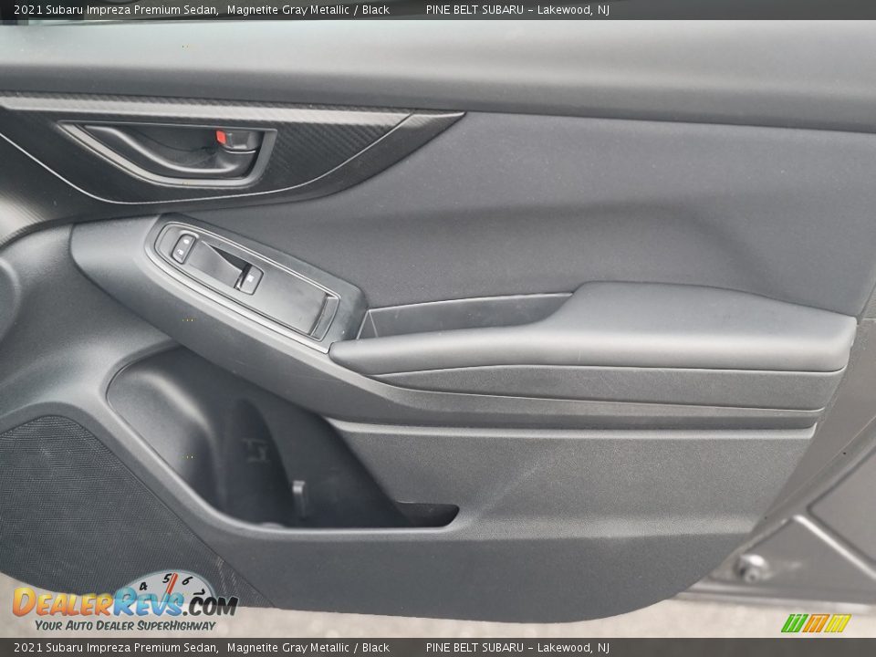 2021 Subaru Impreza Premium Sedan Magnetite Gray Metallic / Black Photo #22