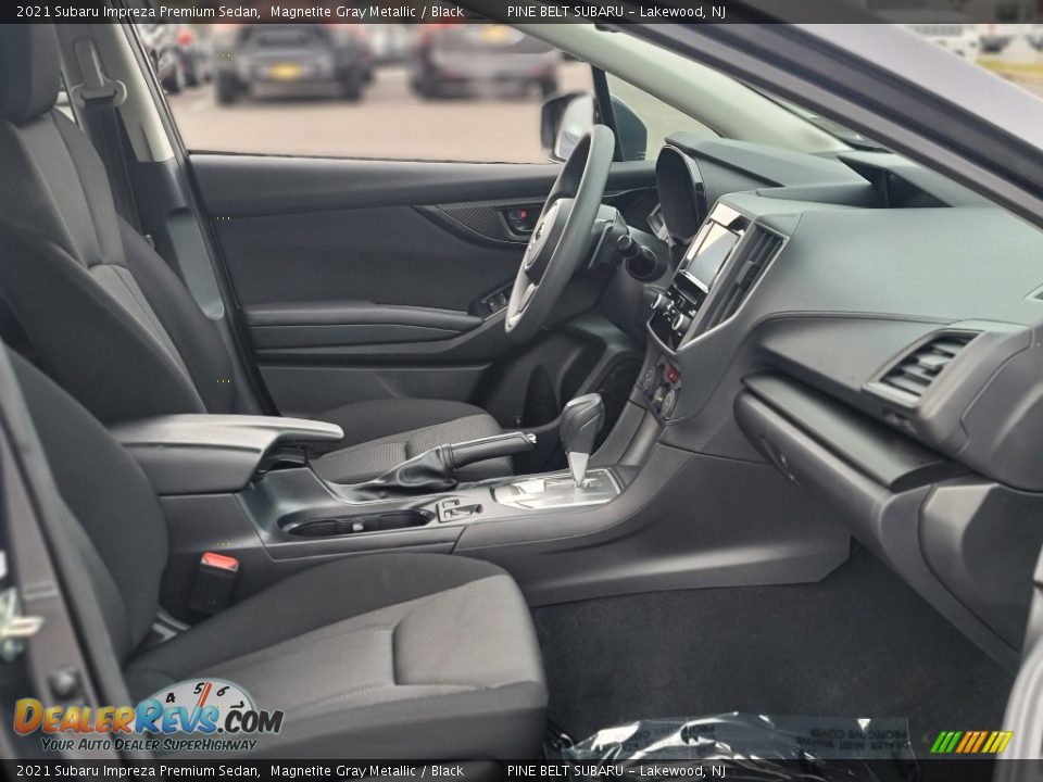 2021 Subaru Impreza Premium Sedan Magnetite Gray Metallic / Black Photo #24