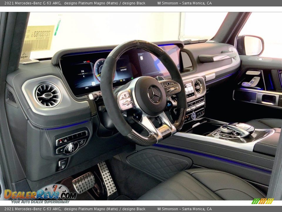designo Black Interior - 2021 Mercedes-Benz G 63 AMG Photo #4