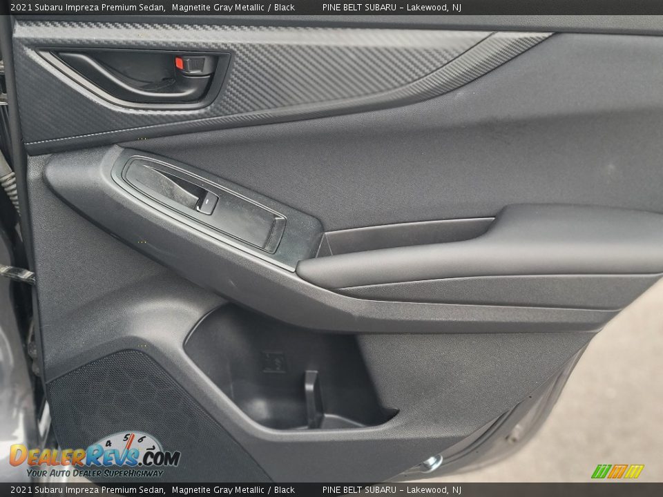 2021 Subaru Impreza Premium Sedan Magnetite Gray Metallic / Black Photo #25
