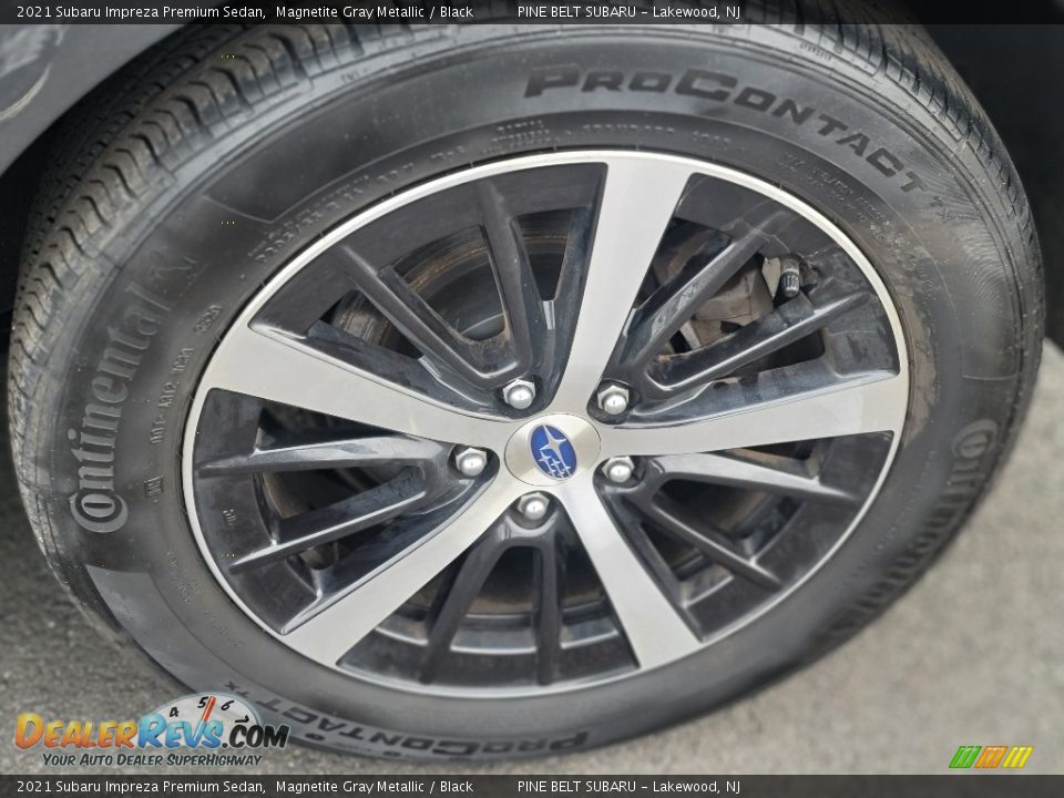 2021 Subaru Impreza Premium Sedan Magnetite Gray Metallic / Black Photo #29