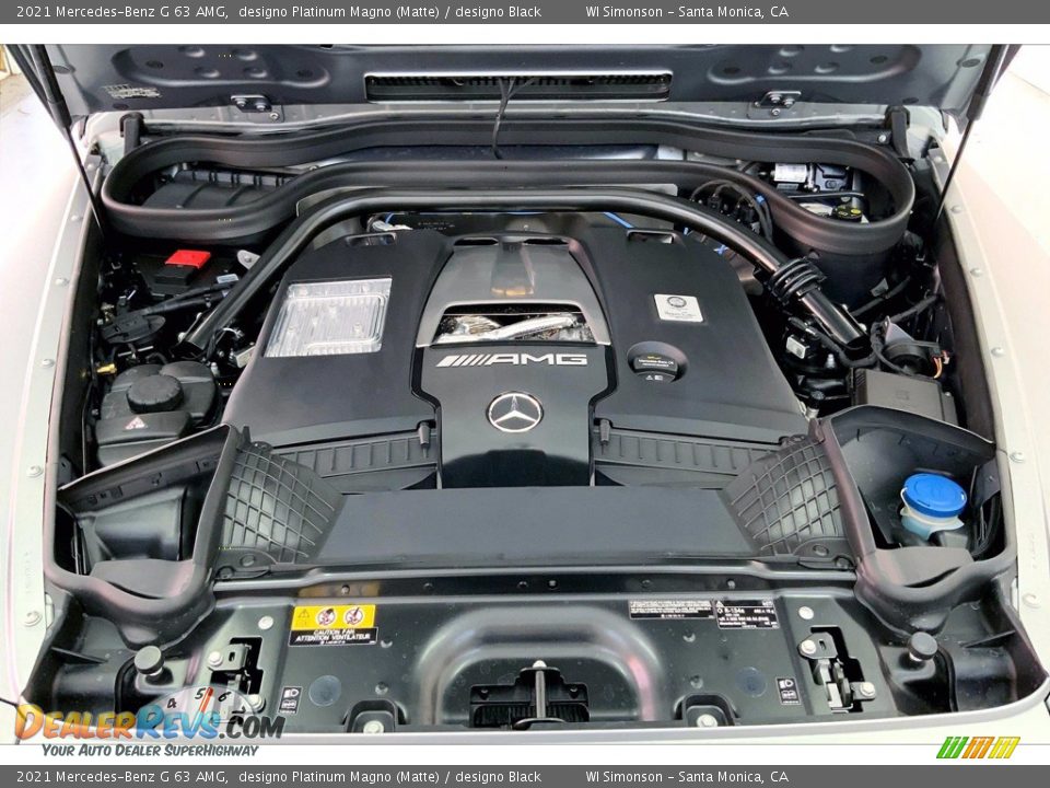 2021 Mercedes-Benz G 63 AMG 4.0 Liter DI biturbo DOHC 32-Valve VVT V8 Engine Photo #9