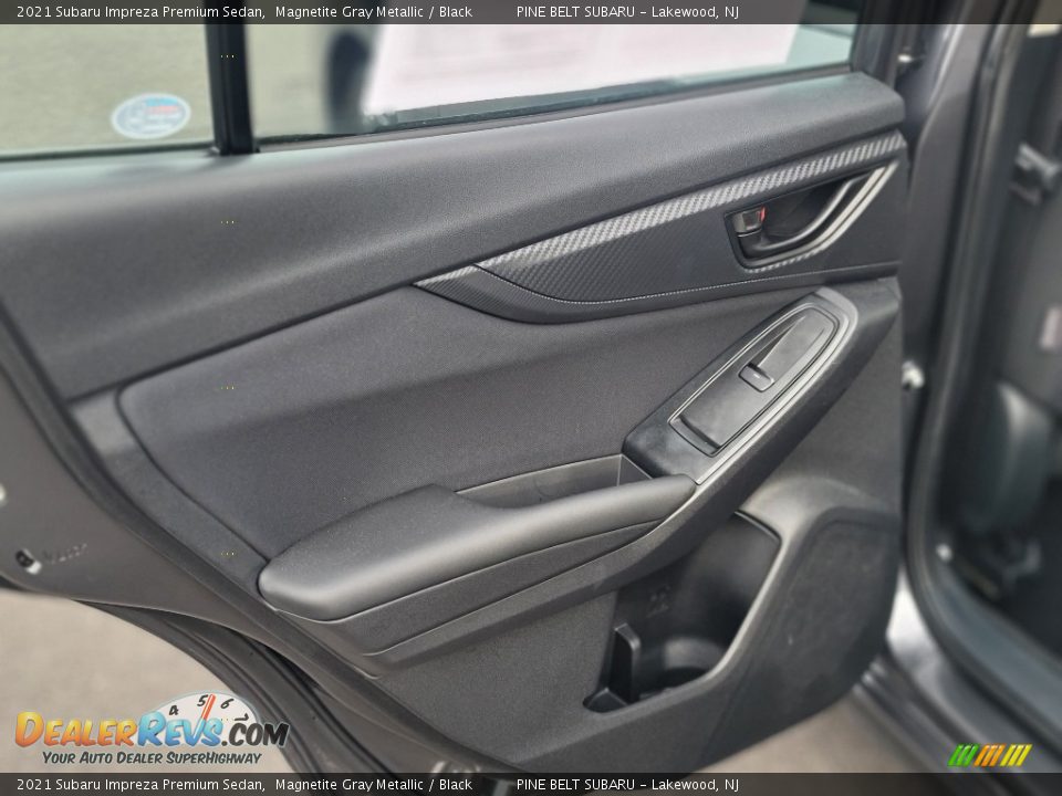 2021 Subaru Impreza Premium Sedan Magnetite Gray Metallic / Black Photo #31